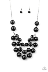 Paparazzi Miss Pop-YOU-Larity - Black Necklace