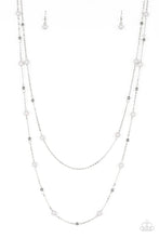 Load image into Gallery viewer, Paparazzi Beach Party Pageant - Silver Necklace
