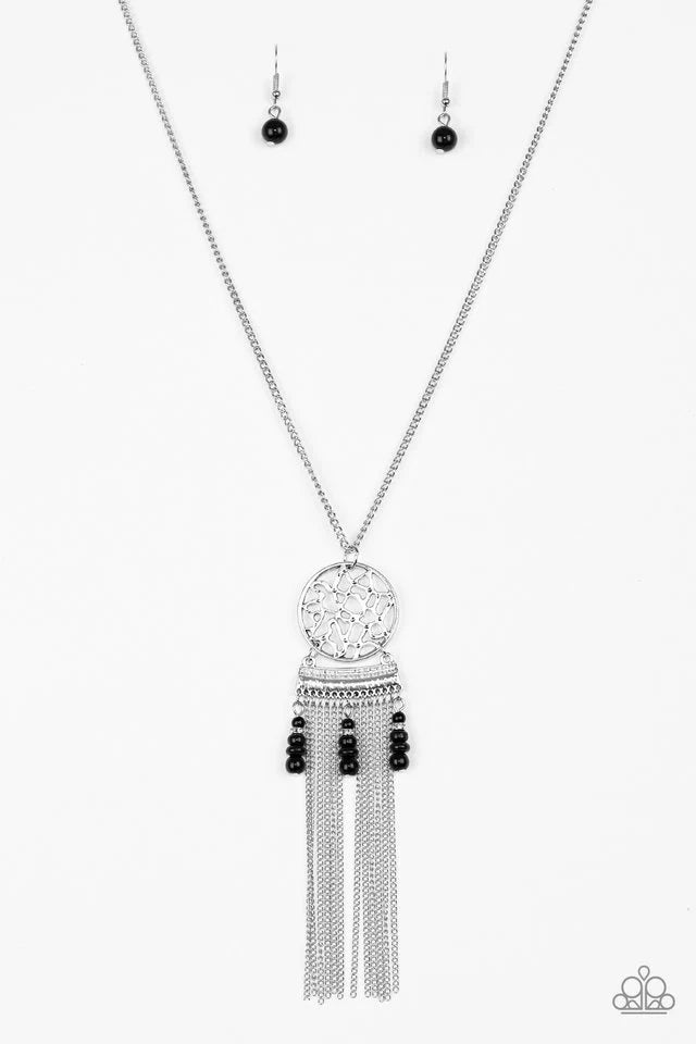 Paparazzi Western Wayward - Black Necklace