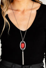Load image into Gallery viewer, Paparazzi Timeless Talisman - Red Necklace
