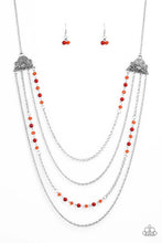 Load image into Gallery viewer, Paparazzi Pharaoh Finesse - Red Necklace
