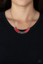 Load image into Gallery viewer, Paparazzi Coup De Mane - Red Necklace
