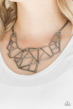 Load image into Gallery viewer, Paparazzi World Shattering - Black Necklace
