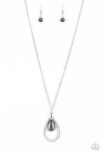 Load image into Gallery viewer, Paparazzi Teardrop Tranquility - Black Necklace
