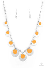 Load image into Gallery viewer, Paparazzi The Cosmos Are Calling - Orange Necklace
