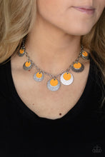 Load image into Gallery viewer, Paparazzi The Cosmos Are Calling - Orange Necklace
