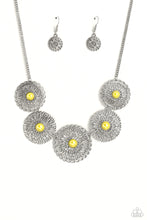 Load image into Gallery viewer, Paparazzi Chrysanthemum Craze - Yellow Necklace
