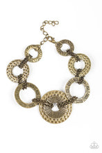 Load image into Gallery viewer, Paparazzi Way Wild - Brass Bracelet
