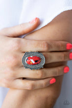 Load image into Gallery viewer, Paparazzi Terrazzo Trendsetter - Red Ring
