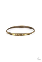 Load image into Gallery viewer, Paparazzi Just Sparkle And Wave - Brass Bracelet
