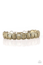 Load image into Gallery viewer, Paparazzi Montezuma Mountains - Brass Bracelet

