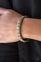 Load image into Gallery viewer, Paparazzi Montezuma Mountains - Brass Bracelet

