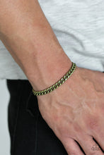 Load image into Gallery viewer, Paparazzi Goal! - Brass Bracelet
