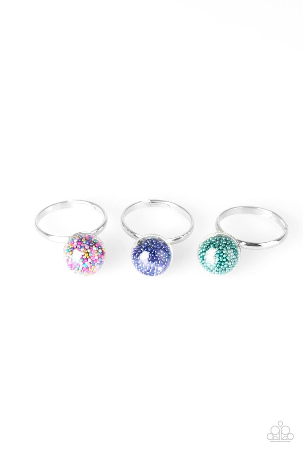 Paparazzi Confetti Globe Starlet Shimmer Rings