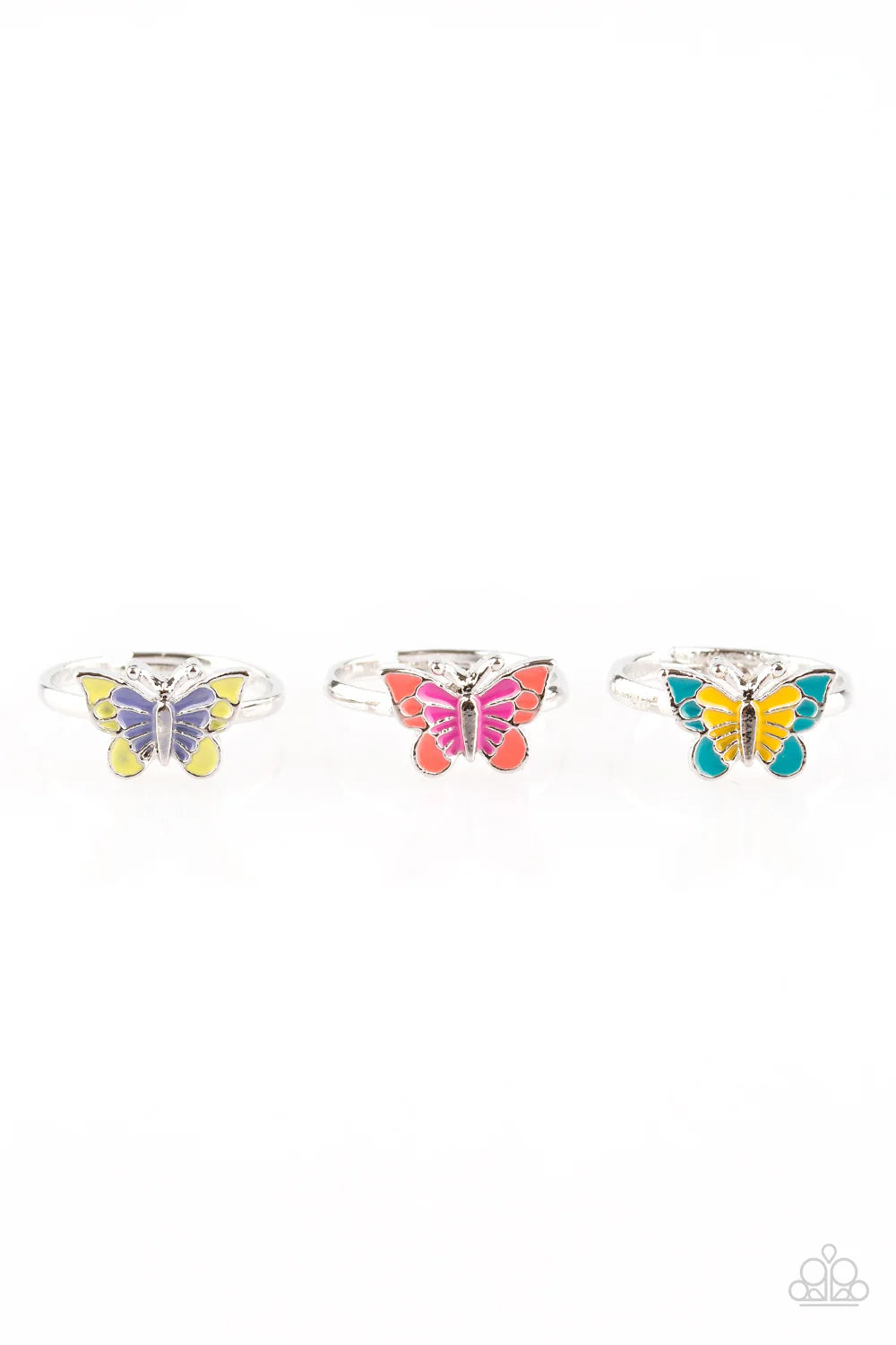 Paparazzi Colorful Butterfly Starlet Shimmer Rings