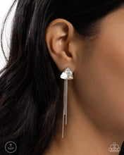Load image into Gallery viewer, Paparazzi Candescent Class - White Earrings
