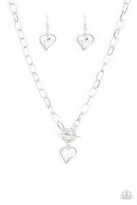 Paparazzi Princeton Princess - White Necklace