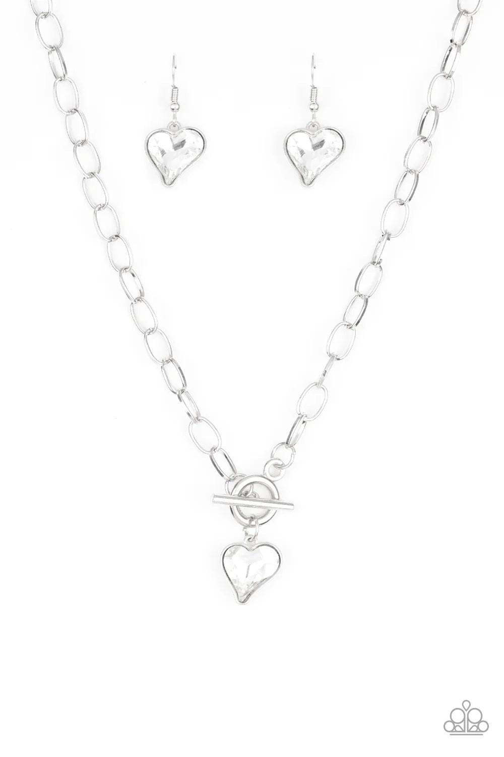 Paparazzi Princeton Princess - White Necklace