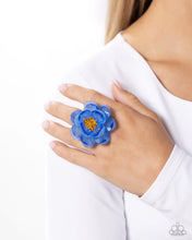 Load image into Gallery viewer, Paparazzi Petal Privilege - Blue Ring
