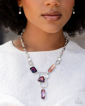 Load image into Gallery viewer, Paparazzi Artistic Elegance - Purple Necklace

