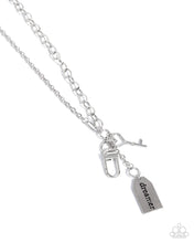 Load image into Gallery viewer, Paparazzi Dreamy Direction - Silver Lanyard
