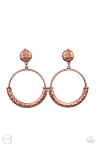 Paparazzi Rustic Horizons - Copper Earrings