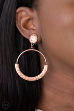 Load image into Gallery viewer, Paparazzi Rustic Horizons - Copper Earrings
