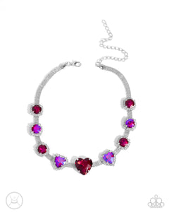 Paparazzi Valentine’s Vibe - Pink Necklace