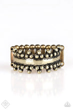 Load image into Gallery viewer, Paparazzi Heavy Metal Muse - Brass Ring
