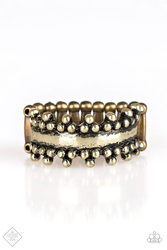 Paparazzi Heavy Metal Muse - Brass Ring