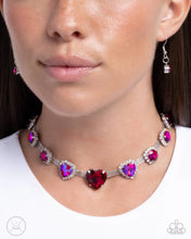 Load image into Gallery viewer, Paparazzi Valentine’s Vibe - Pink Necklace
