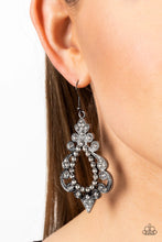 Load image into Gallery viewer, Paparazzi Fit For A Diva - Black Earrings
