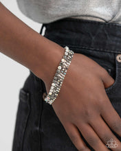 Load image into Gallery viewer, Paparazzi Serendipitous Strands - Silver Bracelet
