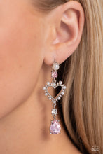 Load image into Gallery viewer, Paparazzi Lovers Lure - Pink Earrings
