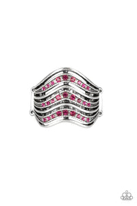 Paparazzi Fashion Finance - Pink Ring