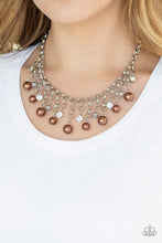 Load image into Gallery viewer, Paparazzi Heir Headed - Brown Necklace
