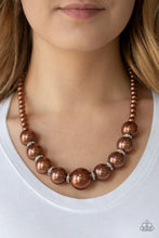 Load image into Gallery viewer, Paparazzi SoHo Socialite - Brown Necklace
