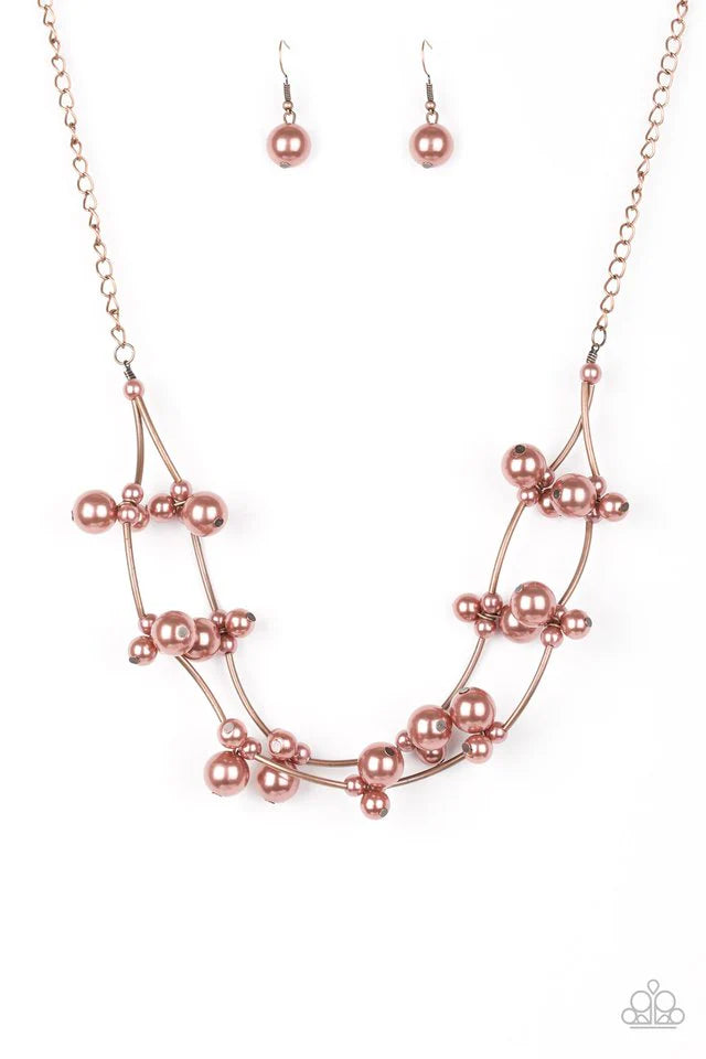 Paparazzi Wedding Belles - Copper Necklace