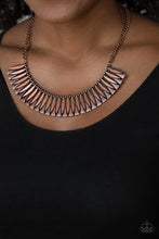 Load image into Gallery viewer, Paparazzi My Main MANE - Copper Necklace
