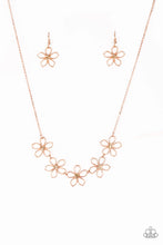 Load image into Gallery viewer, Paparazzi Hoppin’ Hibiscus - Copper Necklace
