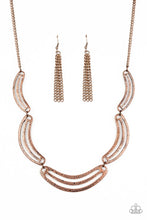 Load image into Gallery viewer, Paparazzi Palm Springs Pharaoh - Copper Necklace
