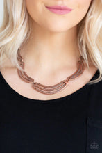 Load image into Gallery viewer, Paparazzi Palm Springs Pharaoh - Copper Necklace
