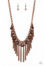 Load image into Gallery viewer, Paparazzi Industrial Intensity - Copper Necklace
