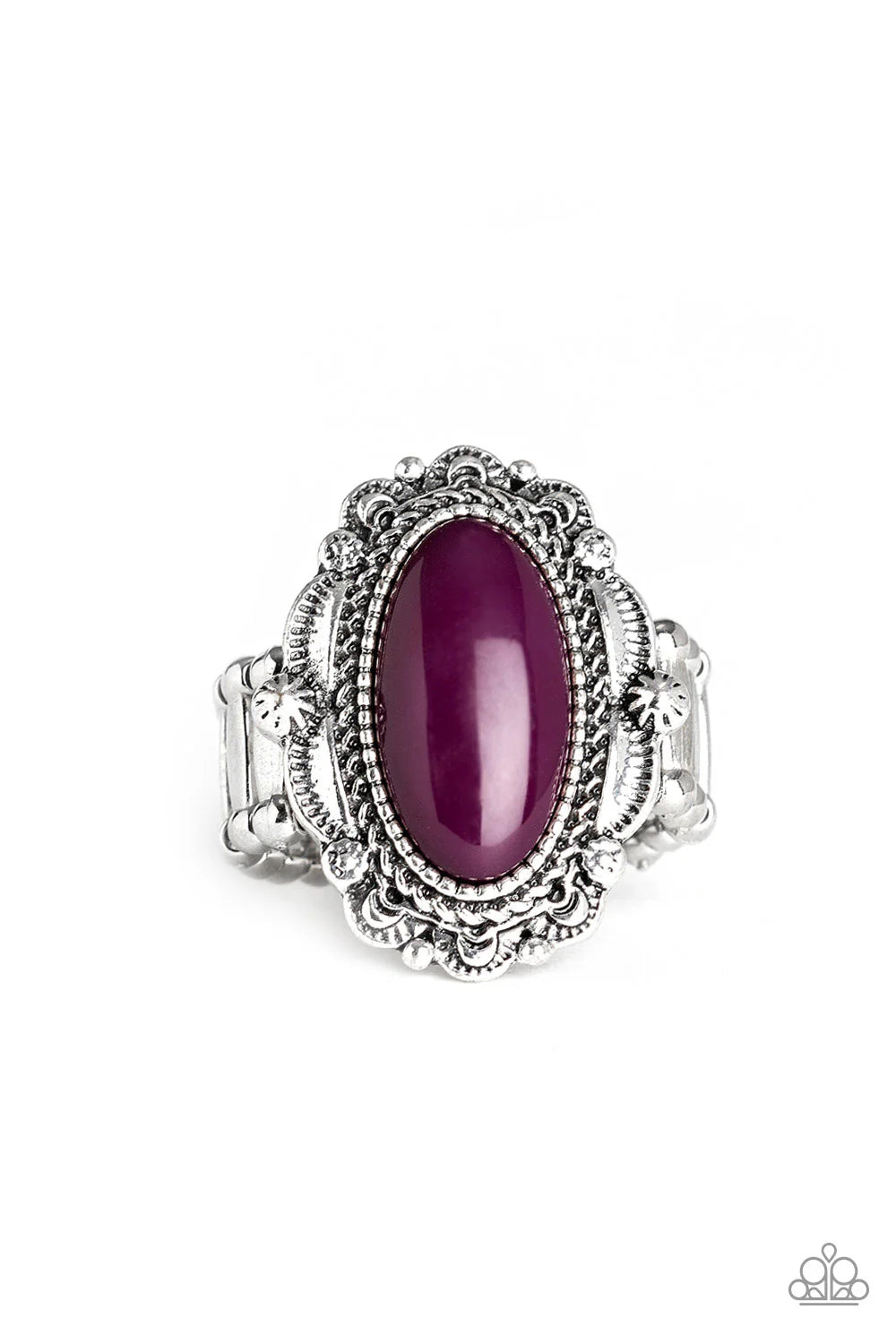 Paparazzi Malibu Majestic - Purple Ring