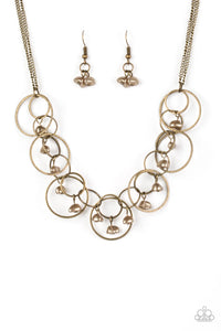 Paparazzi Seafront Scene - Brass Necklace