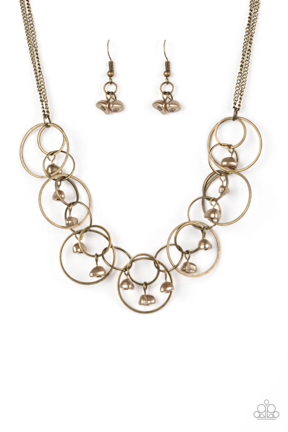 Paparazzi Seafront Scene - Brass Necklace