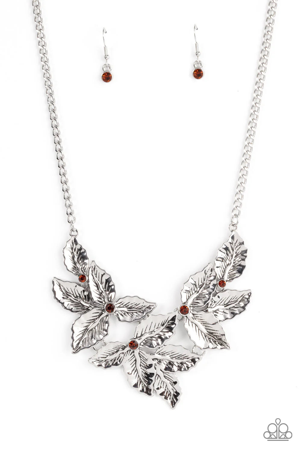 Paparazzi Holly Heiress - Brown Necklace