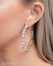 Load image into Gallery viewer, Paparazzi Classical Ballet - White Earrings
