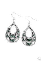 Load image into Gallery viewer, Malibu Macrame - green - Paparazzi earrings
