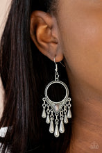 Load image into Gallery viewer, Ranger Rhythm - silver - Paparazzi earrings
